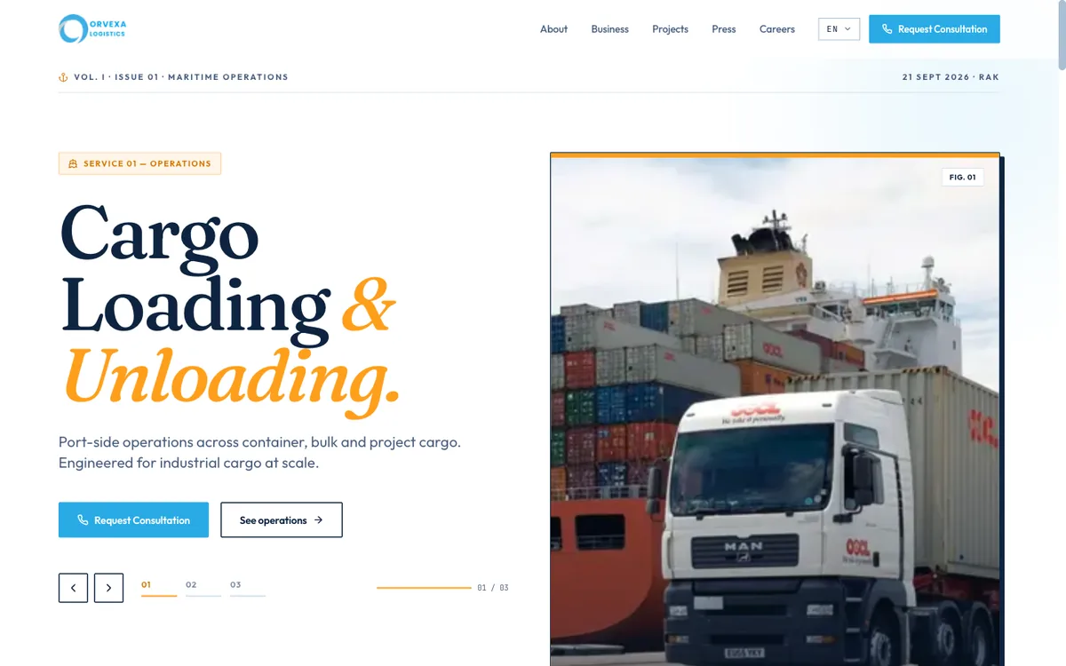 Orvexa Logistics FZ LLC